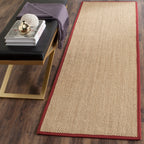 SAFAVIEH Natural Fiber Venus Casual Border Sisal Rug