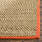 SAFAVIEH Natural Fiber Zymryd Basketweave Seagrass Rug