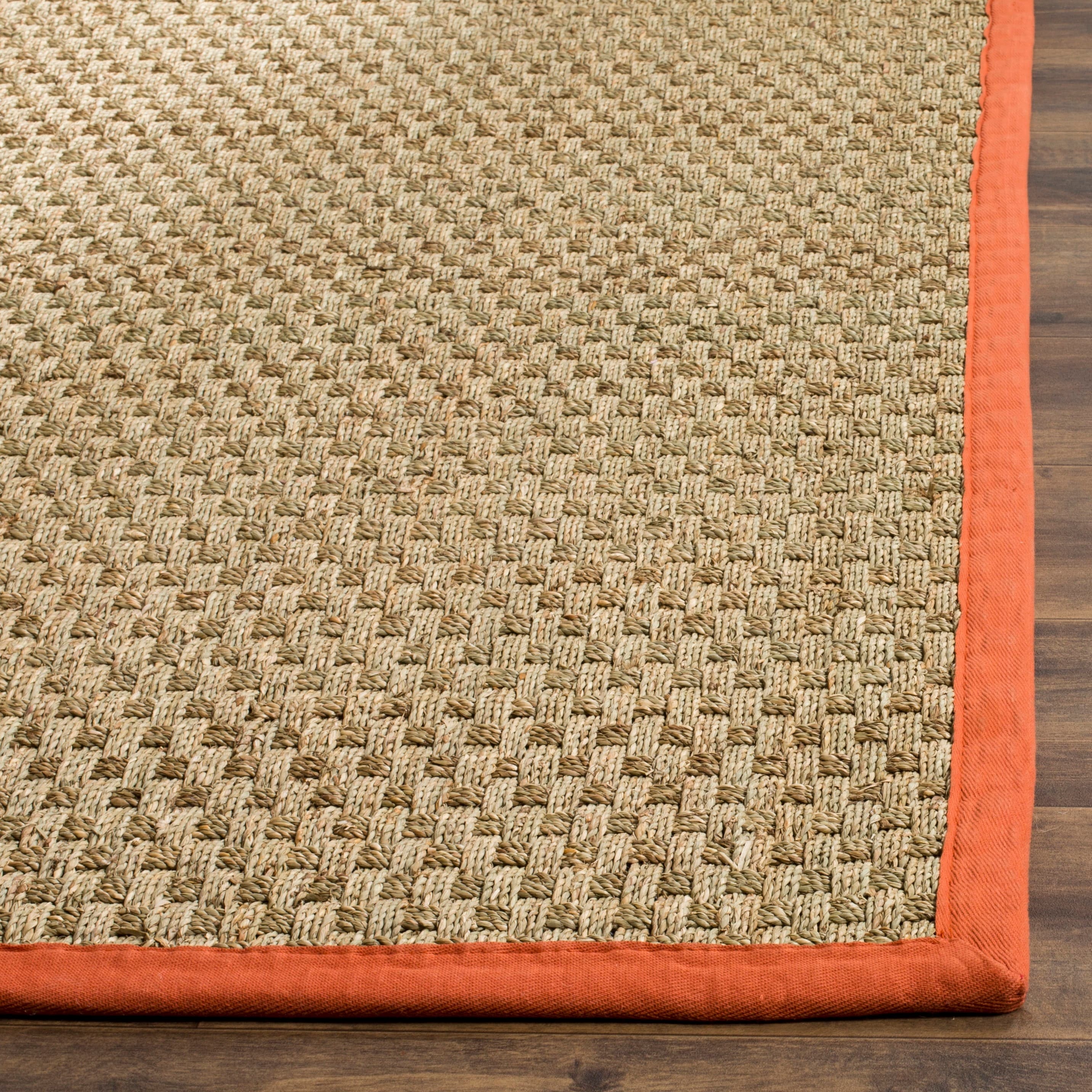 SAFAVIEH Natural Fiber Zymryd Basketweave Seagrass Rug