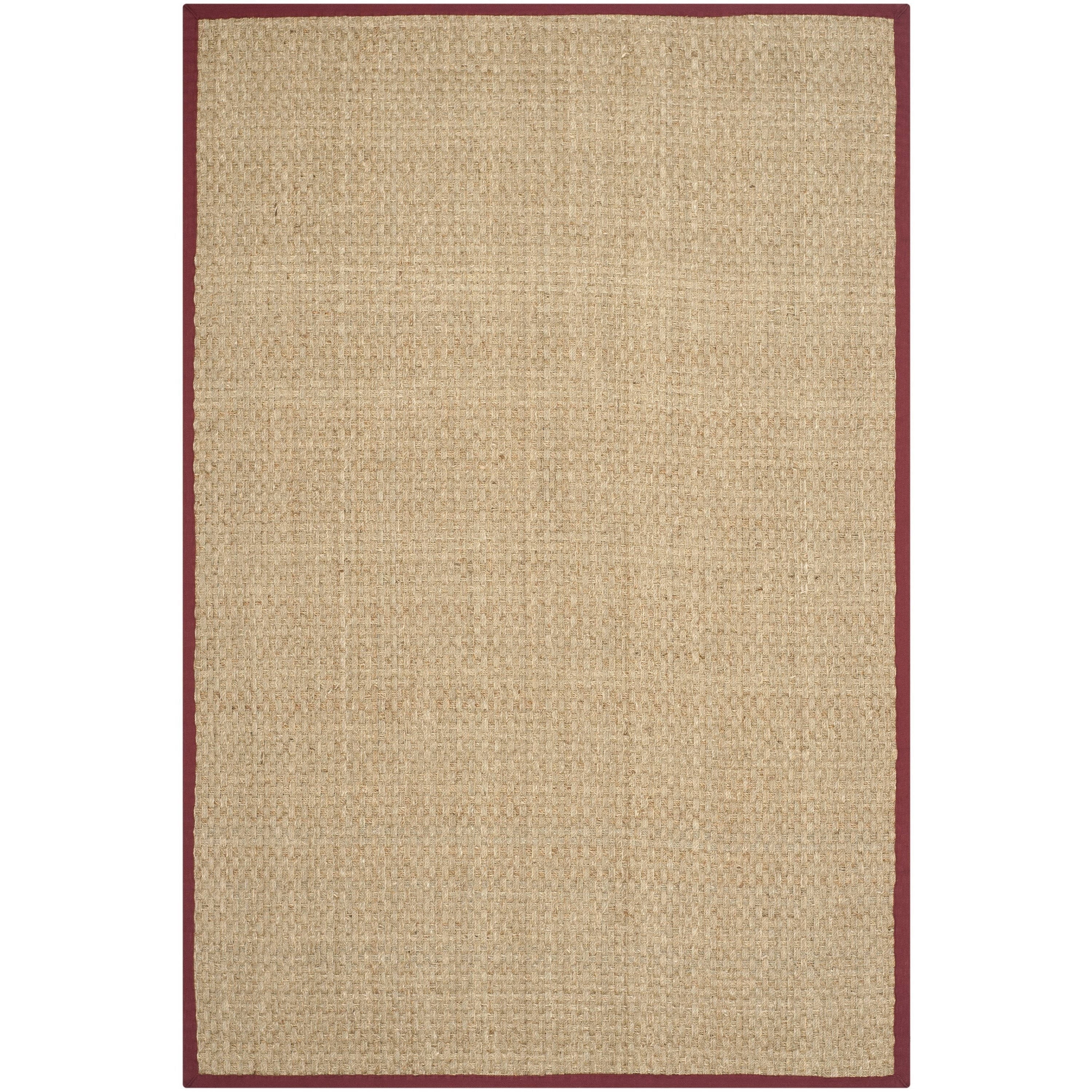SAFAVIEH Natural Fiber Zymryd Basketweave Seagrass Rug