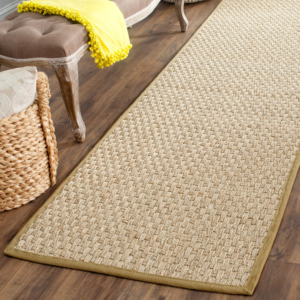 SAFAVIEH Natural Fiber Zymryd Basketweave Seagrass Rug