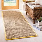SAFAVIEH Natural Fiber Zymryd Basketweave Seagrass Rug