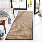 SAFAVIEH Natural Fiber Zymryd Basketweave Seagrass Rug