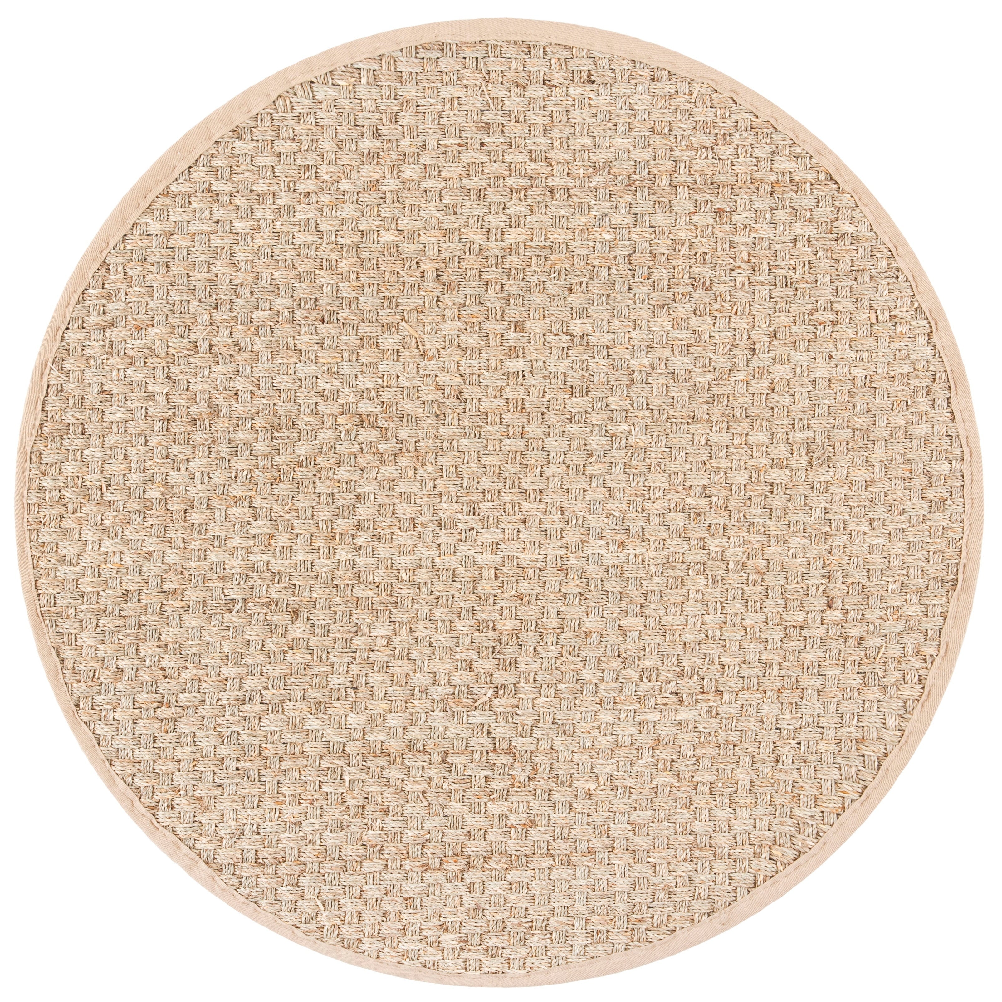 SAFAVIEH Natural Fiber Zymryd Basketweave Seagrass Rug