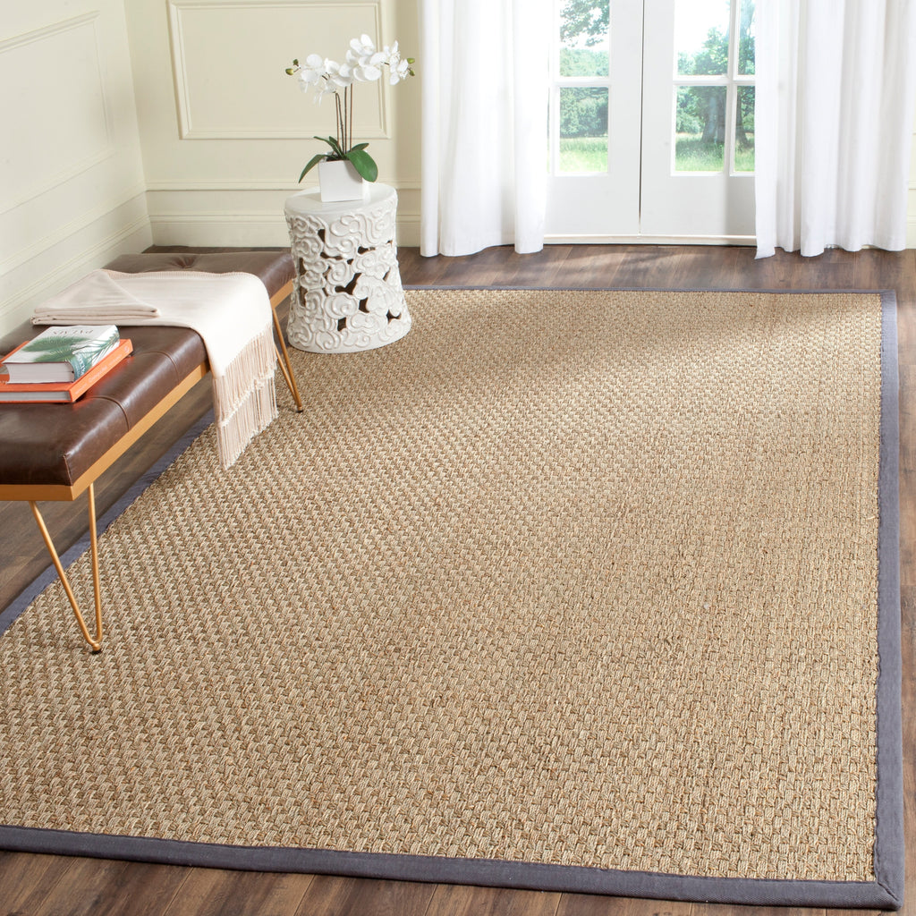 SAFAVIEH Natural Fiber Zymryd Basketweave Seagrass Rug