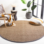 SAFAVIEH Natural Fiber Zymryd Basketweave Seagrass Rug