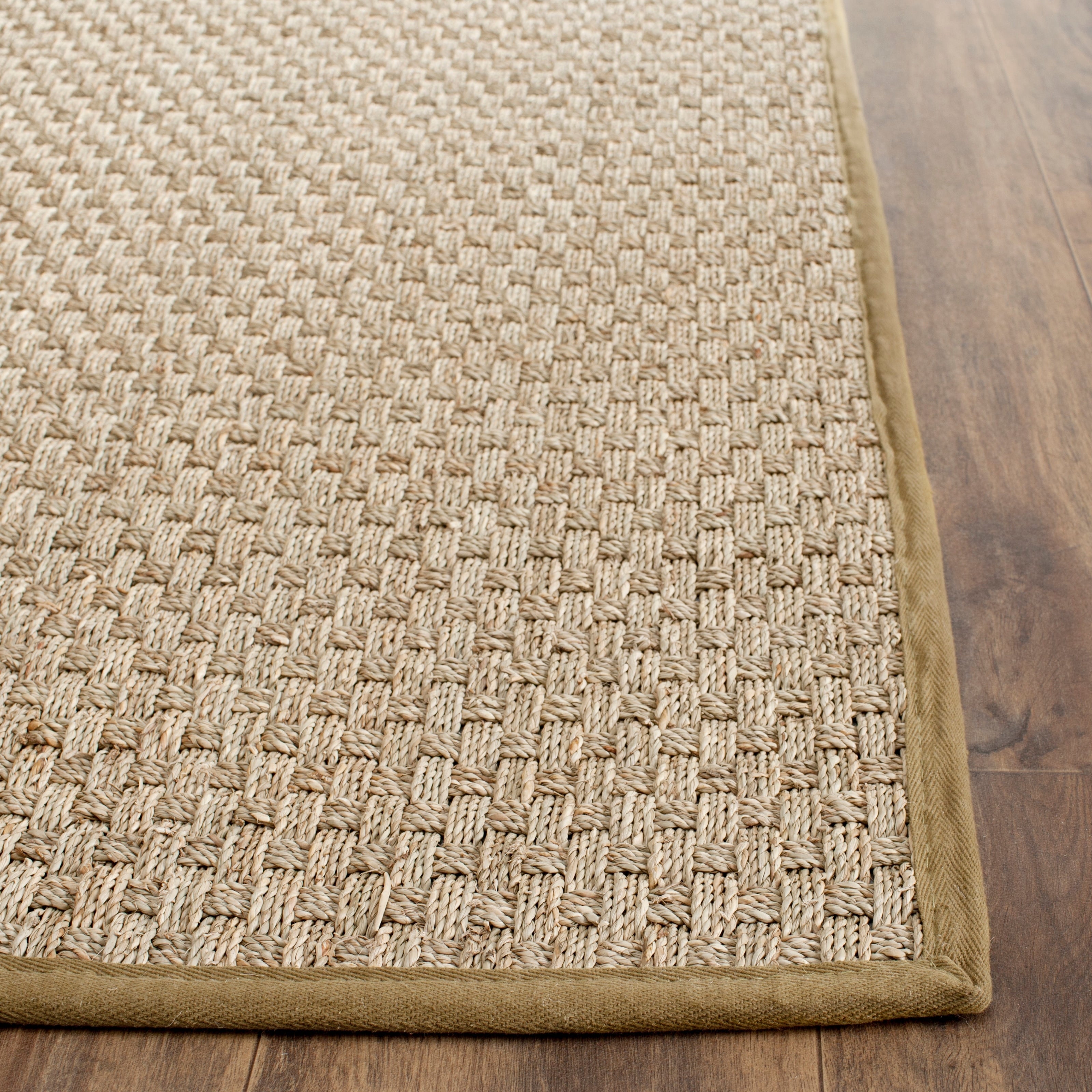 SAFAVIEH Natural Fiber Zymryd Basketweave Seagrass Rug