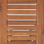 SAFAVIEH Outdoor Brandy 5-Piece Outdoor Dining Table Set - 43Wx35Dx29H