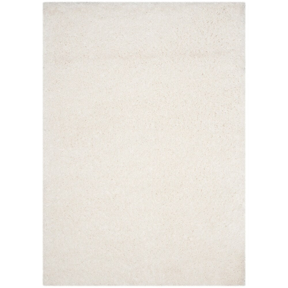 SAFAVIEH Polar Shag Alabama Glam Solid 3-inch Extra Thick