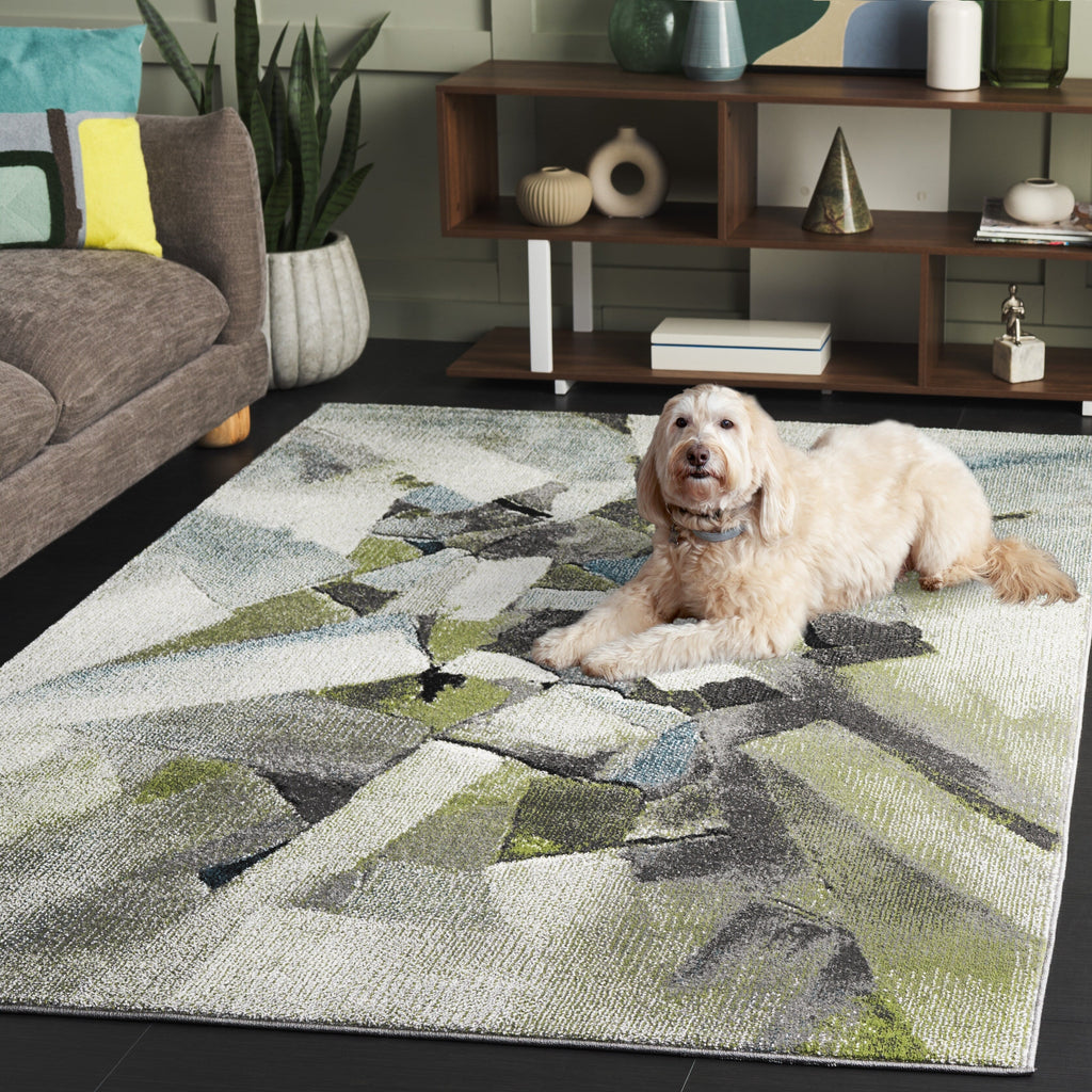 SAFAVIEH Porcello Odyle Mid-Century Modern Abstract Rug