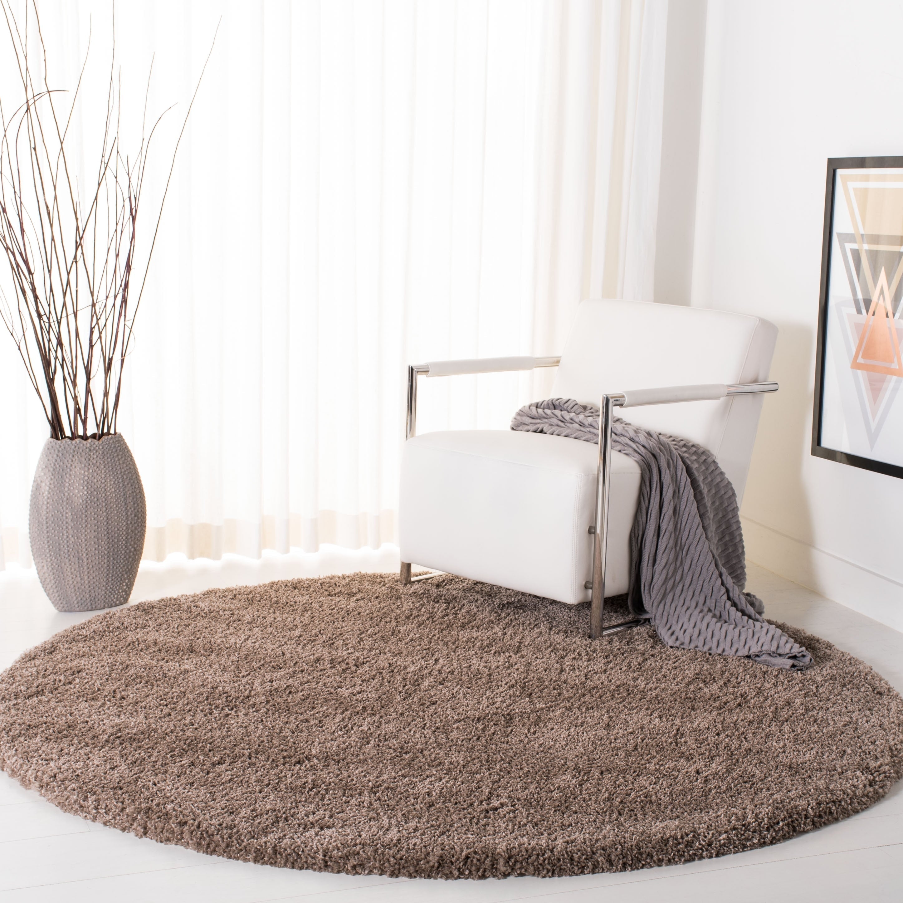 SAFAVIEH Royal Shag Sannie 2-inch Thick Rug