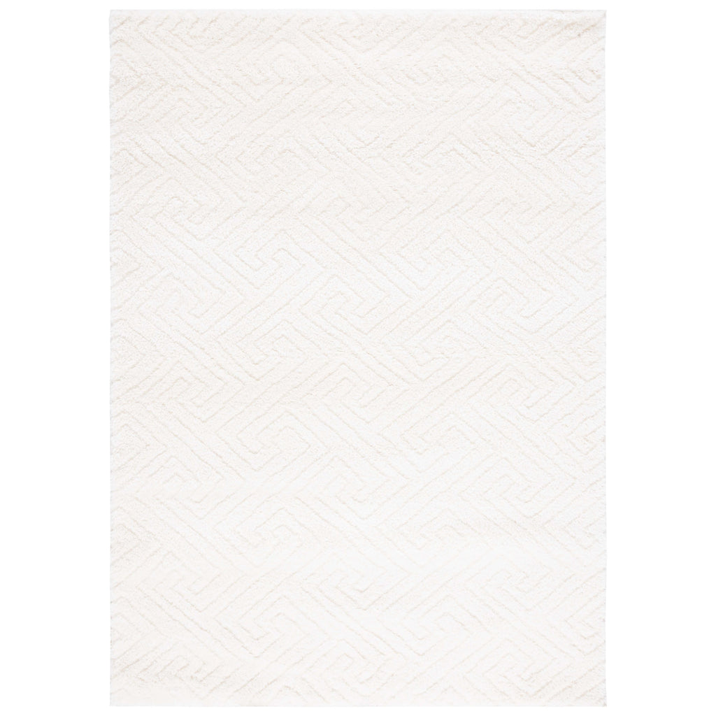 SAFAVIEH Tahoe Shag Lisjana Geometric 1.2-inch Thick Rug