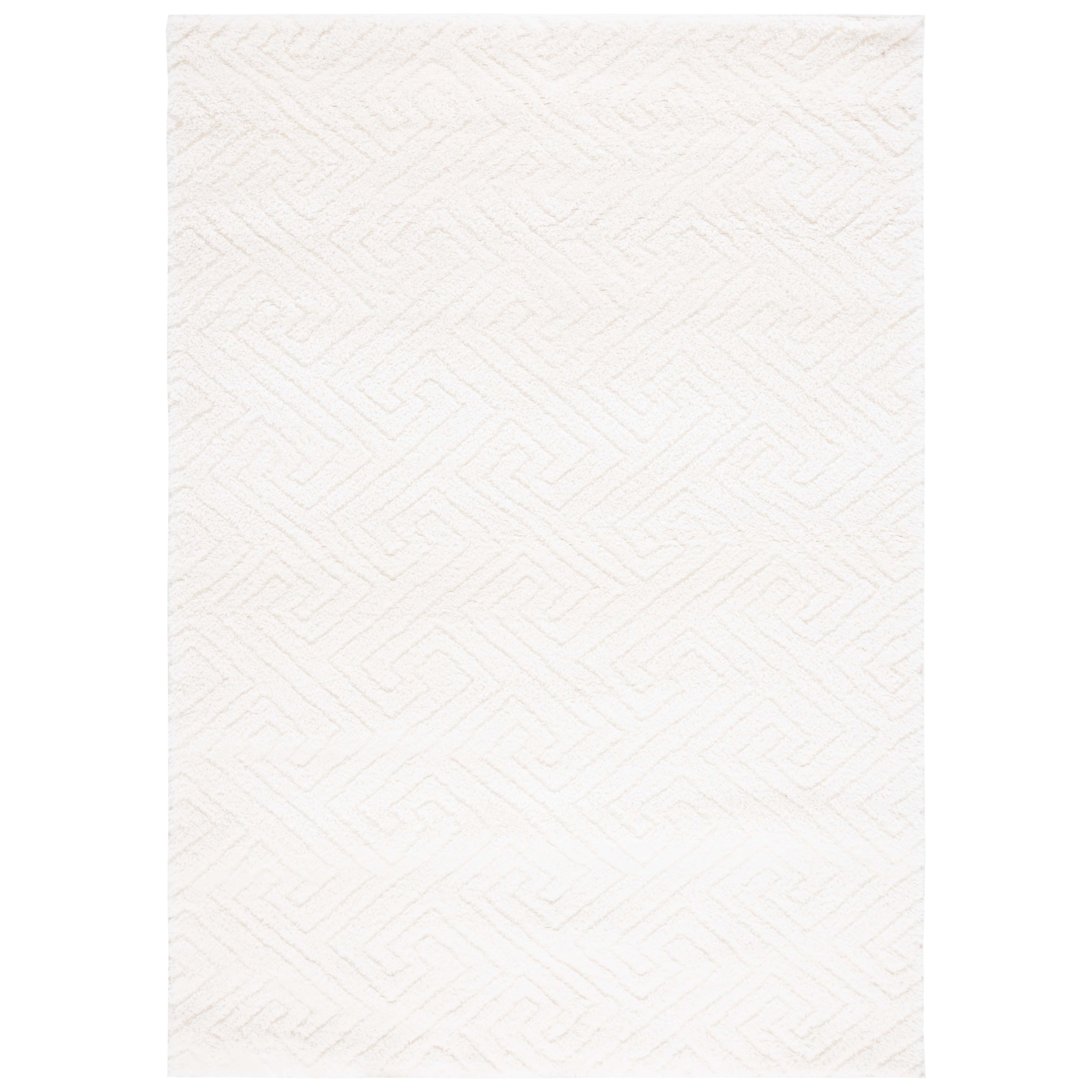 SAFAVIEH Tahoe Shag Lisjana Geometric 1.2-inch Thick Rug