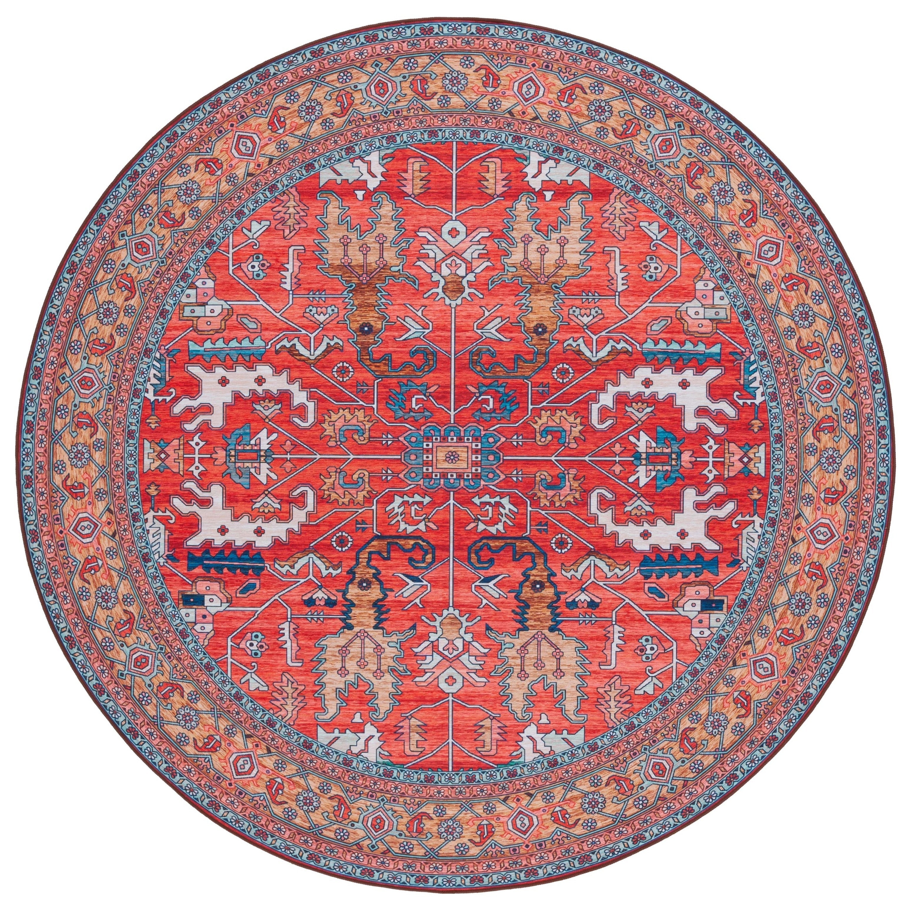 SAFAVIEH Tucson Annaig Transitional Machine Washable Rug