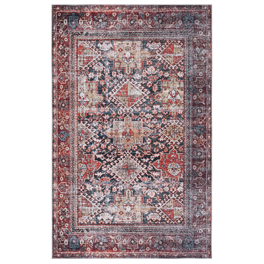 SAFAVIEH Tucson Machine Washable Slip Resistant Eldora Traditional Rug