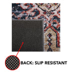 SAFAVIEH Tucson Machine Washable Slip Resistant Eldora Traditional Rug