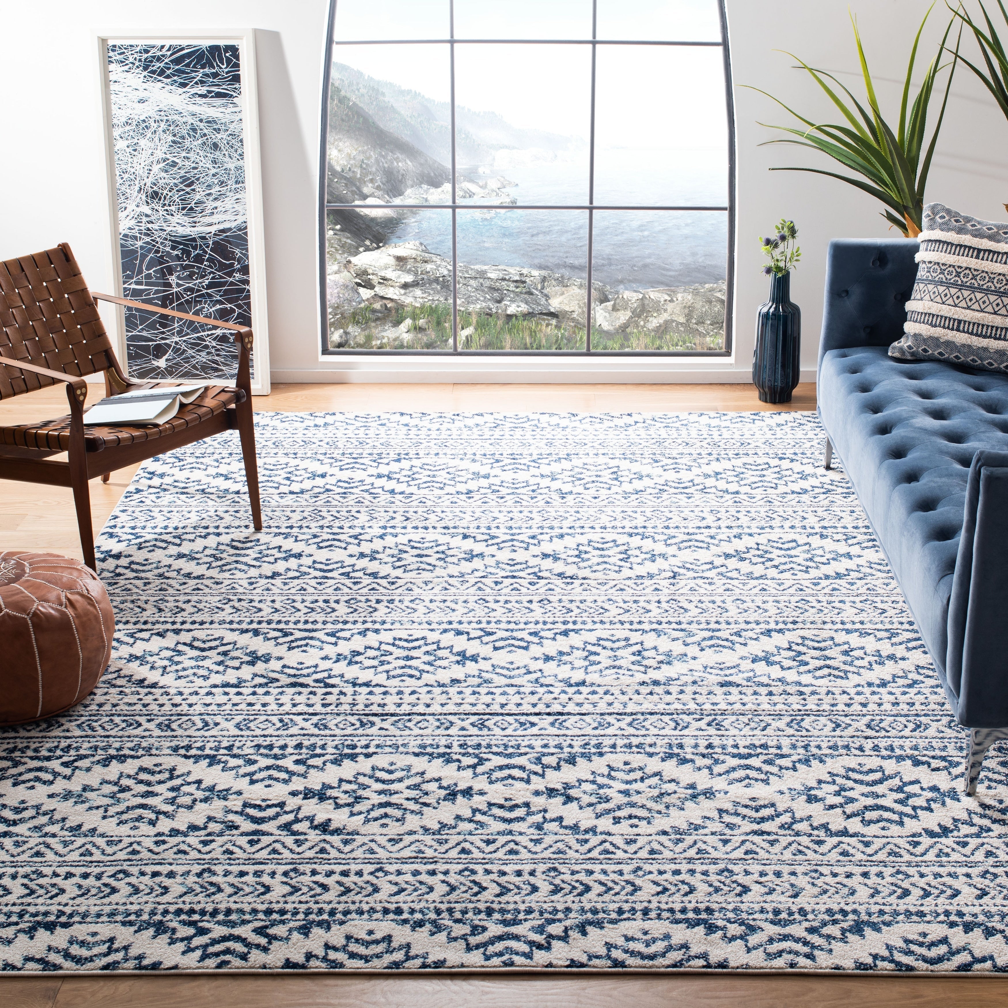 SAFAVIEH Tulum Vetuta Moroccan Boho Chic Area Rug