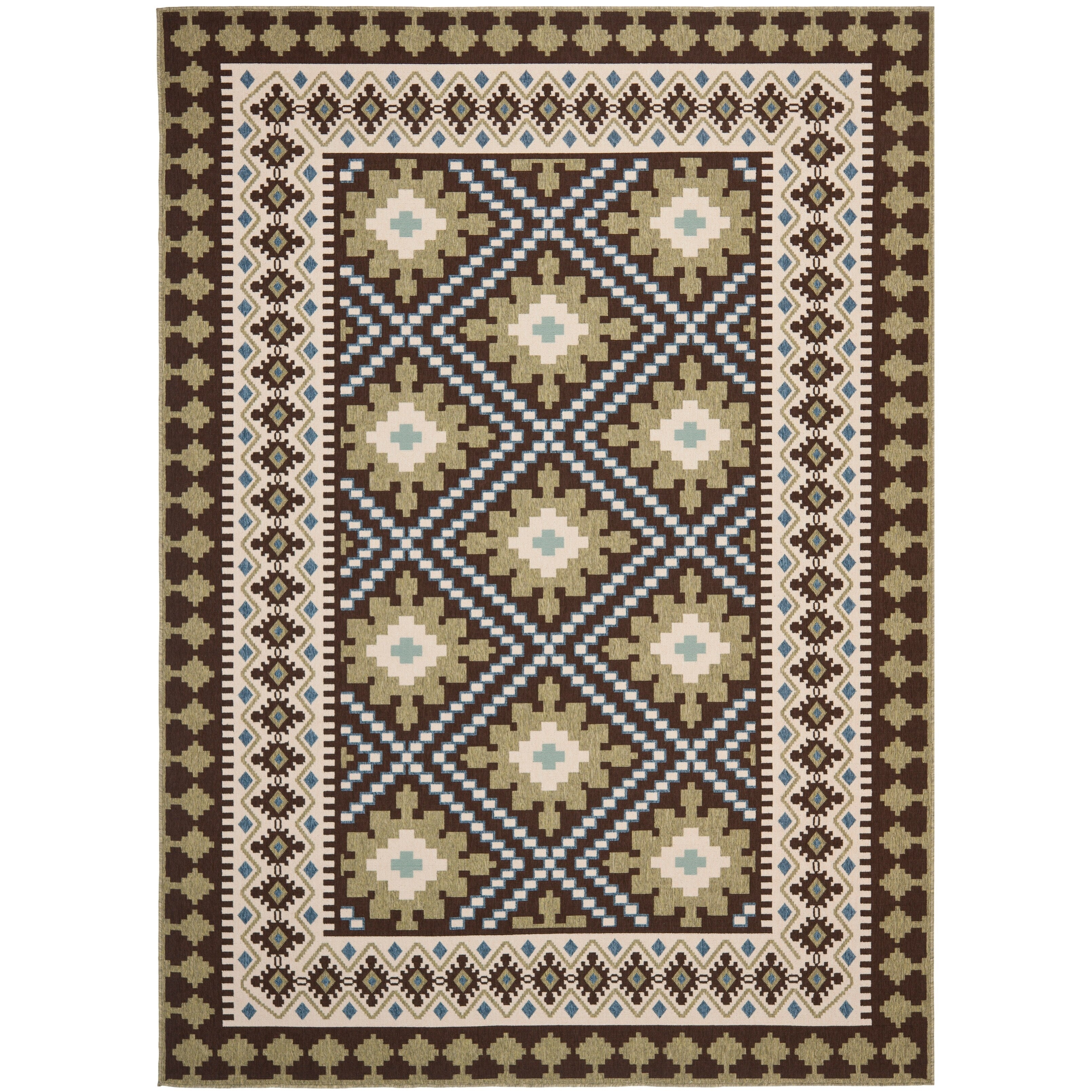 SAFAVIEH Veranda Rita Indoor/ Outdoor Waterproof Patio Backyard Rug