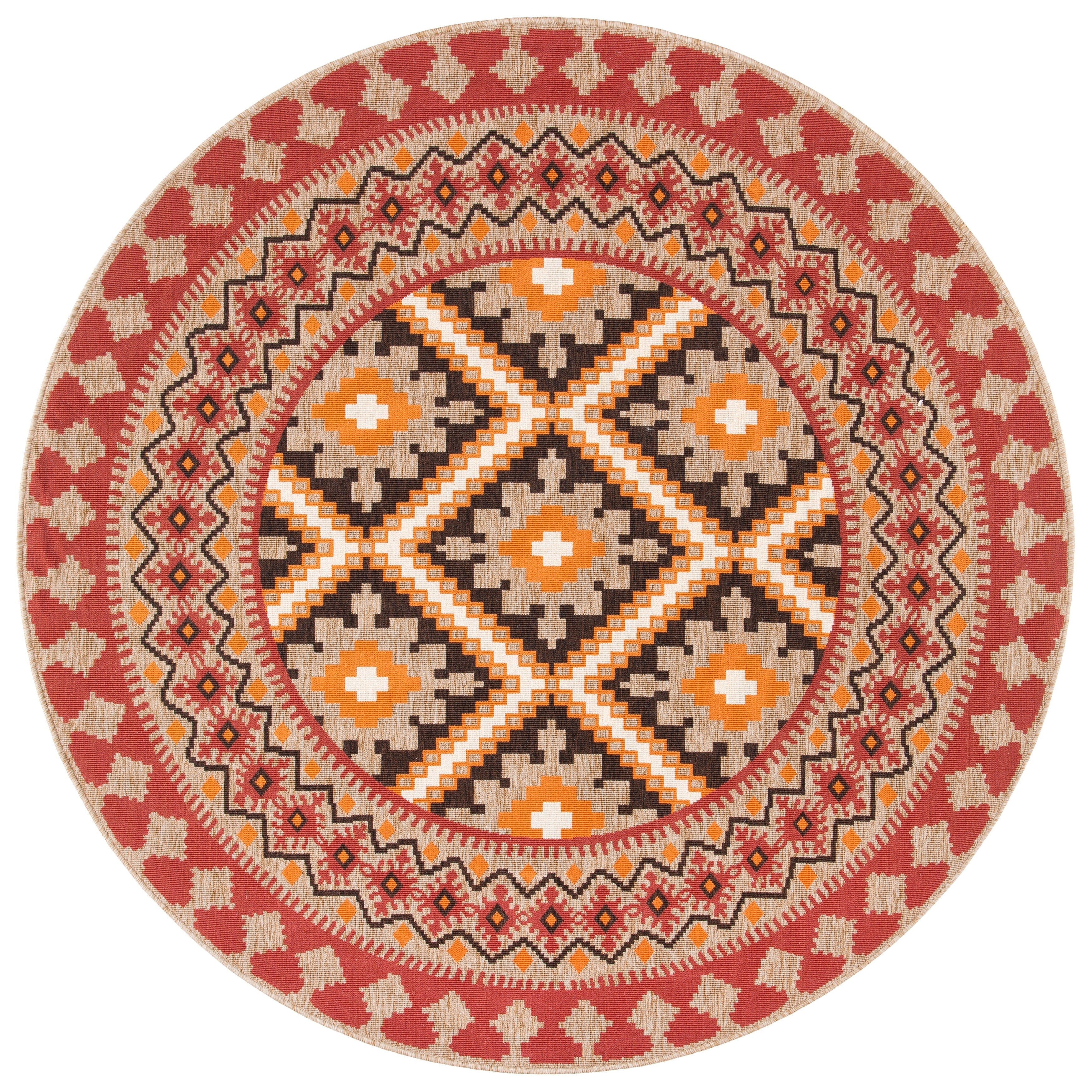 SAFAVIEH Veranda Rita Indoor/ Outdoor Waterproof Patio Backyard Rug