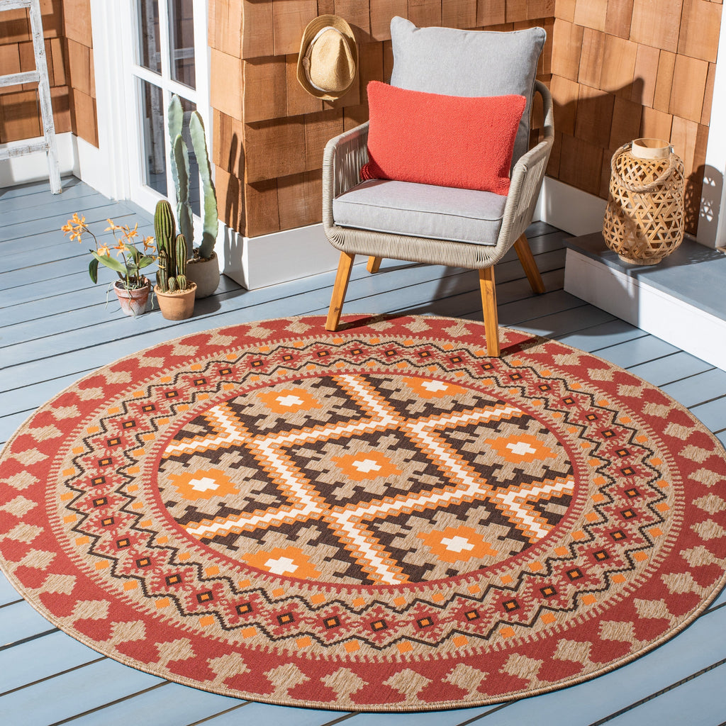 SAFAVIEH Veranda Rita Indoor/ Outdoor Waterproof Patio Backyard Rug