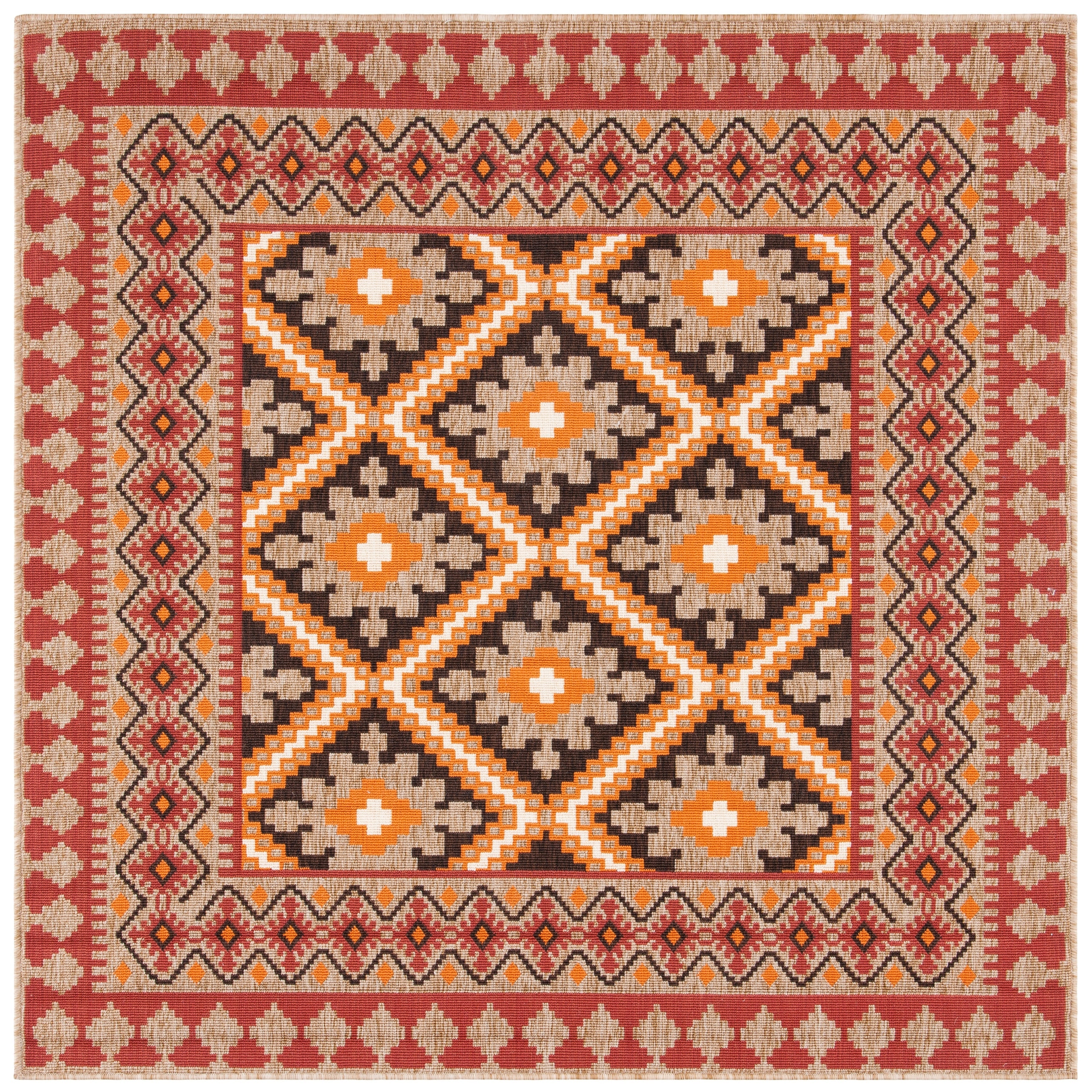 SAFAVIEH Veranda Rita Indoor/ Outdoor Waterproof Patio Backyard Rug