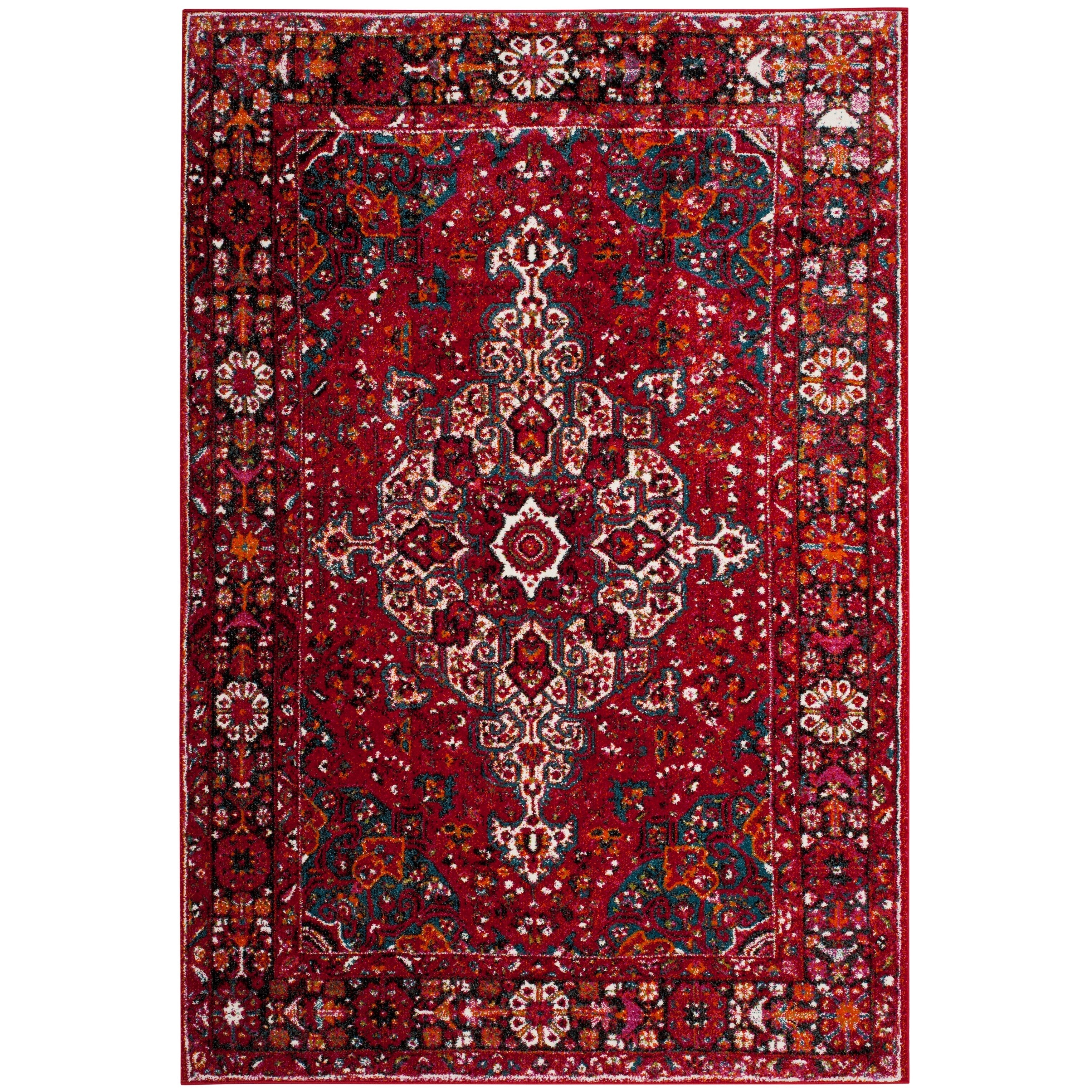 SAFAVIEH Vintage Hamadan Georgiana Traditional Oriental Rug