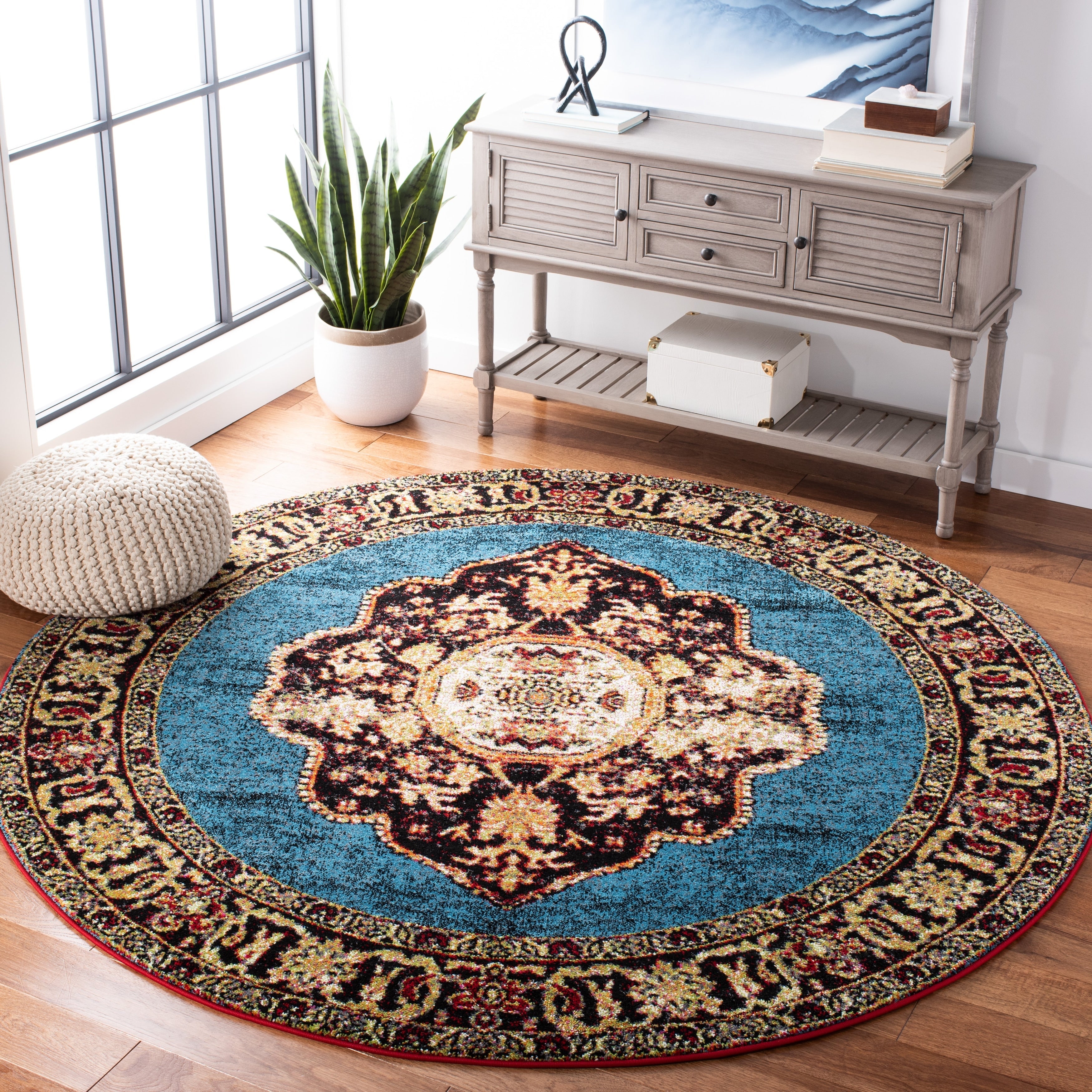 SAFAVIEH Vintage Hamadan Ismay Oriental Distressed Rug