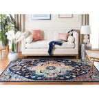 SAFAVIEH, Crystal Naimat Vintage Boho Medallion Rug