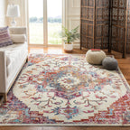 SAFAVIEH, Crystal Naimat Vintage Boho Medallion Rug