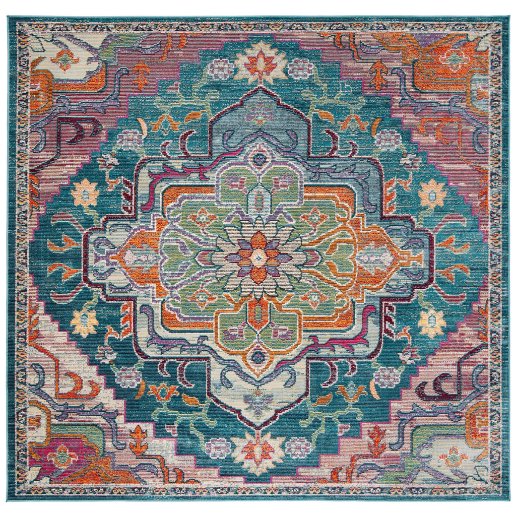 SAFAVIEH, Crystal Naimat Vintage Boho Medallion Rug