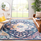 SAFAVIEH, Crystal Naimat Vintage Boho Medallion Rug