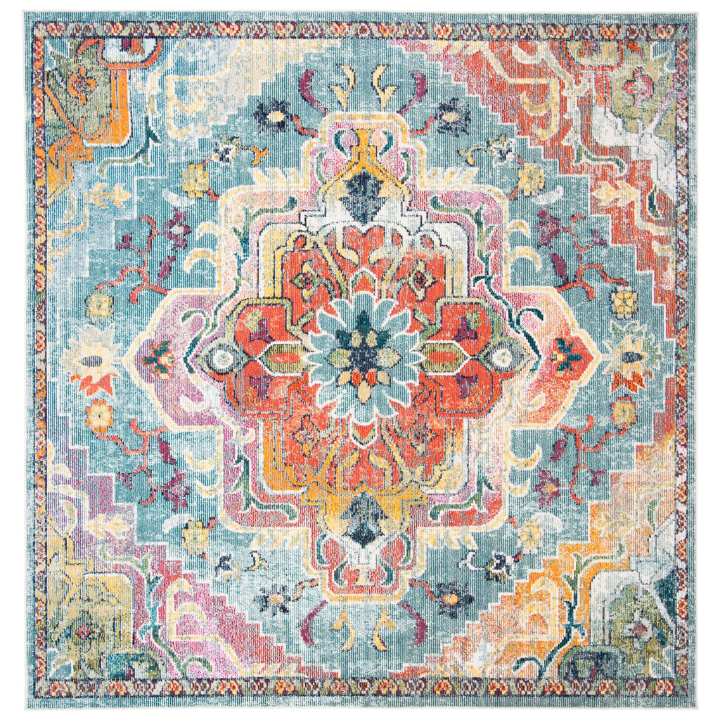 SAFAVIEH, Crystal Naimat Vintage Boho Medallion Rug