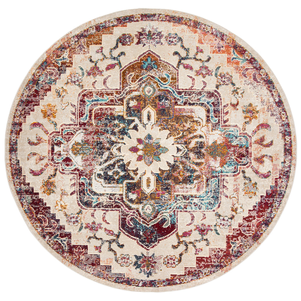 SAFAVIEH, Crystal Naimat Vintage Boho Medallion Rug