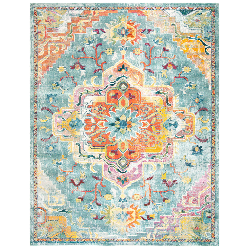 SAFAVIEH, Crystal Naimat Vintage Boho Medallion Rug