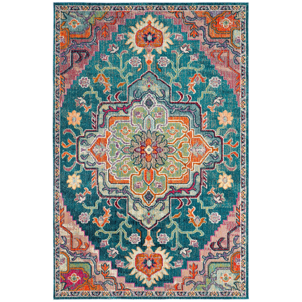 SAFAVIEH, Crystal Naimat Vintage Boho Medallion Rug