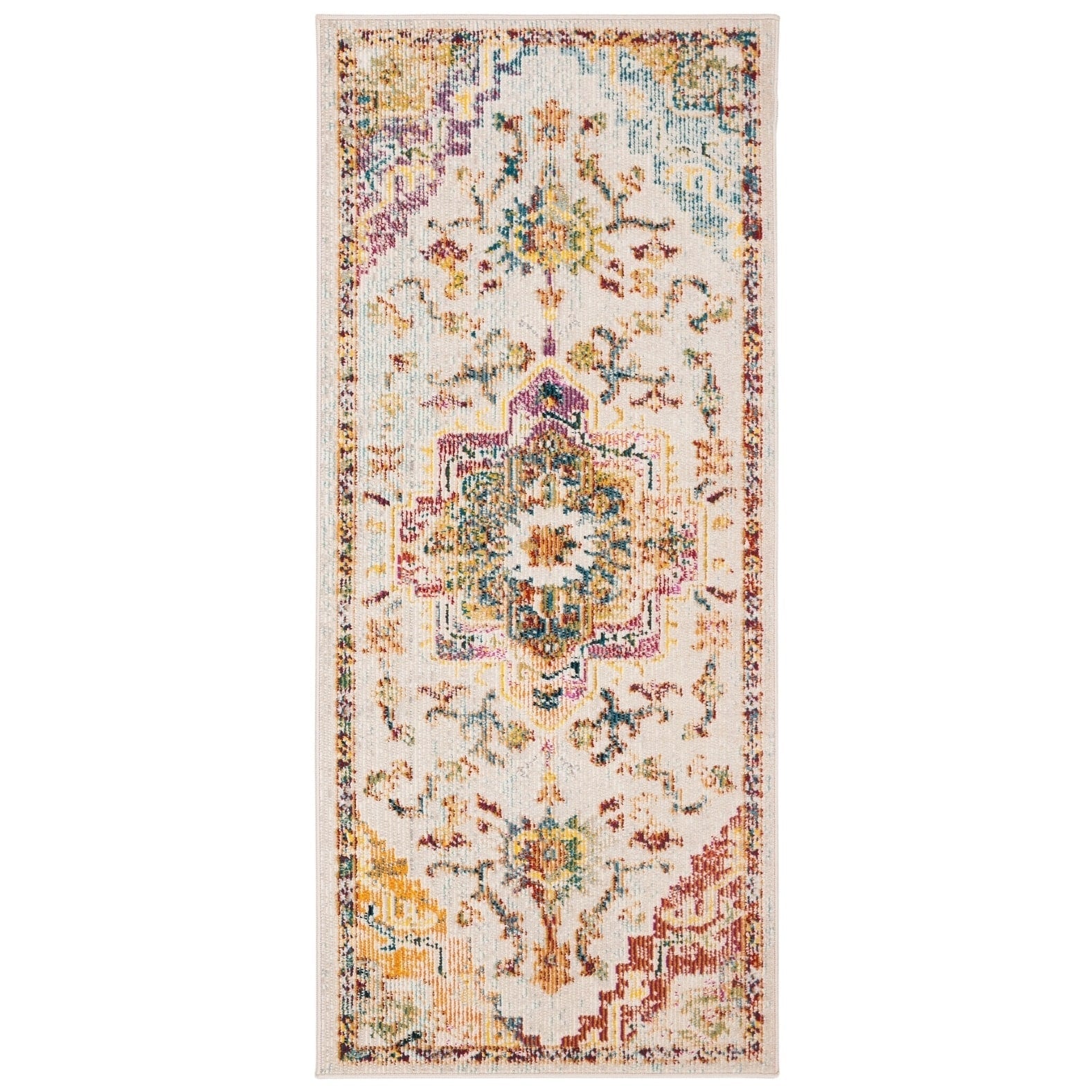 SAFAVIEH, Crystal Naimat Vintage Boho Medallion Rug
