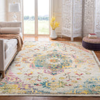 SAFAVIEH, Crystal Naimat Vintage Boho Medallion Rug