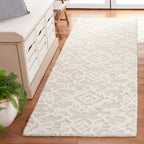 SAFAVIEH, Handmade Blossom Vesela Modern Floral Wool Rug