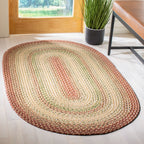 SAFAVIEH, Handmade Braided Adelajde Country Rug