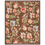 SAFAVIEH, Handmade Chelsea Jurendine French Country Floral Wool Rug