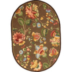 SAFAVIEH, Handmade Chelsea Jurendine French Country Floral Wool Rug