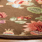 SAFAVIEH, Handmade Chelsea Jurendine French Country Floral Wool Rug