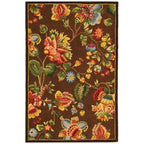 SAFAVIEH, Handmade Chelsea Jurendine French Country Floral Wool Rug