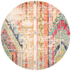 SAFAVIEH, Madison Sonya Abstract Boho Distressed Rug