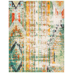 SAFAVIEH, Madison Sonya Abstract Boho Distressed Rug