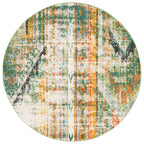 SAFAVIEH, Madison Sonya Abstract Boho Distressed Rug