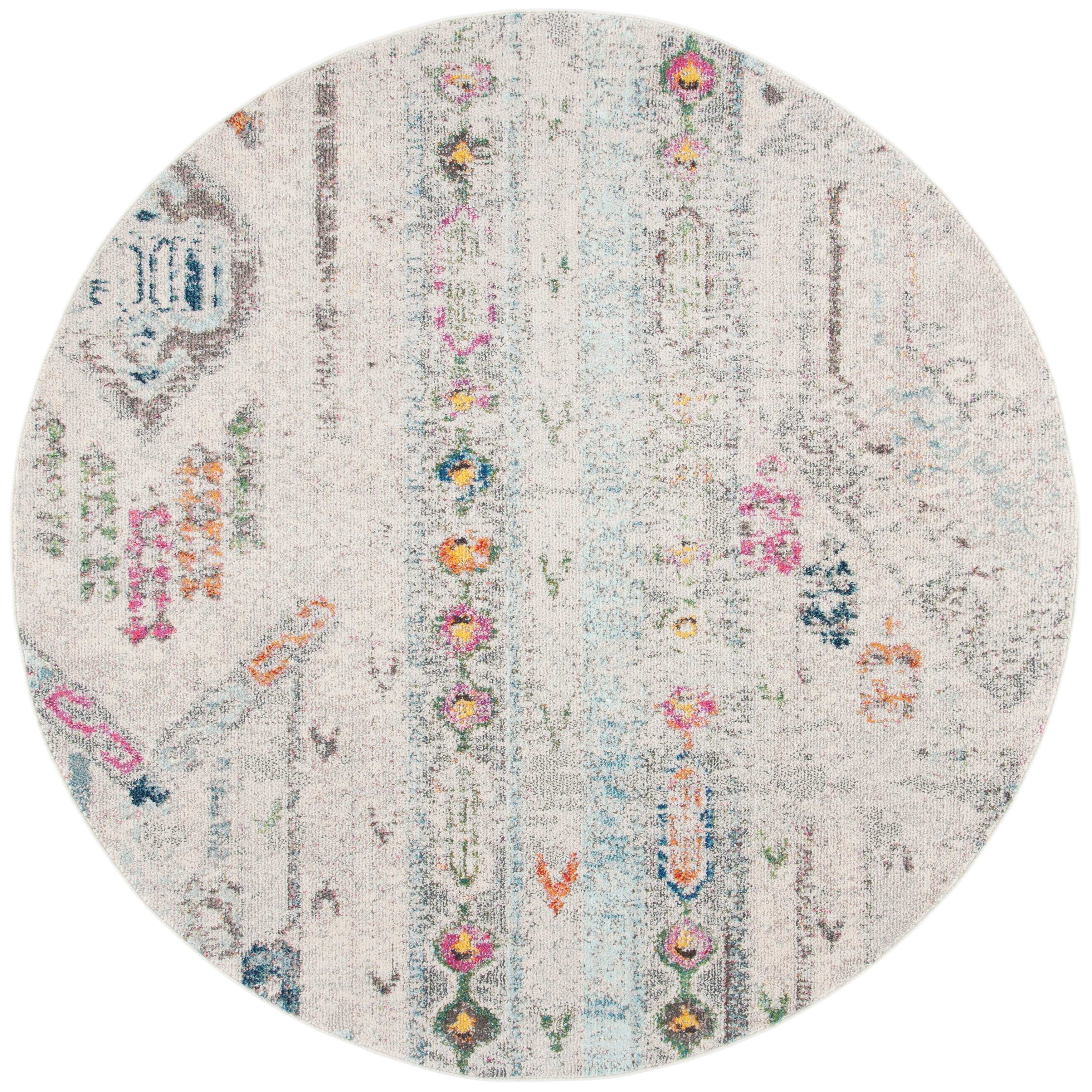 SAFAVIEH, Madison Sonya Abstract Boho Distressed Rug