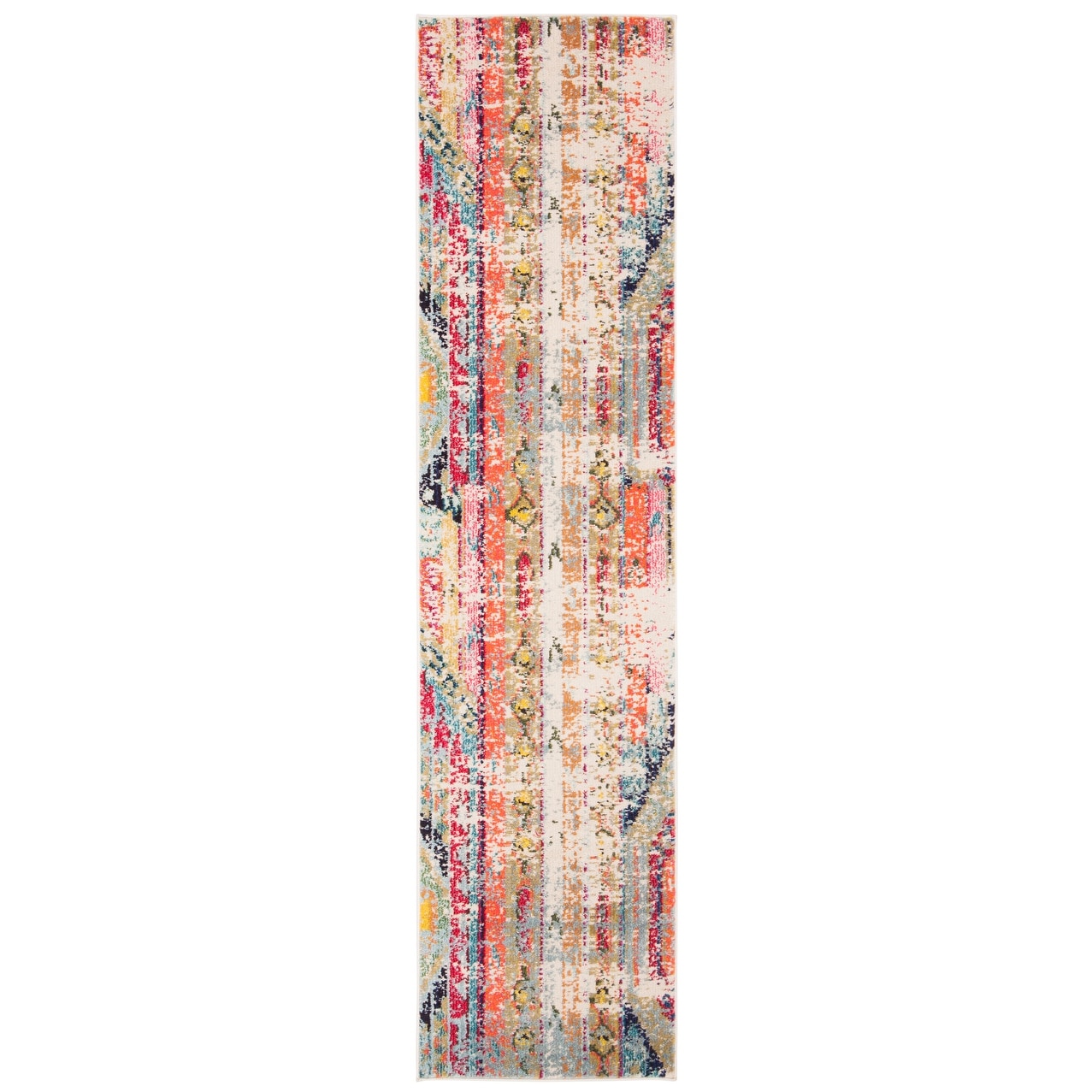 SAFAVIEH, Madison Sonya Abstract Boho Distressed Rug