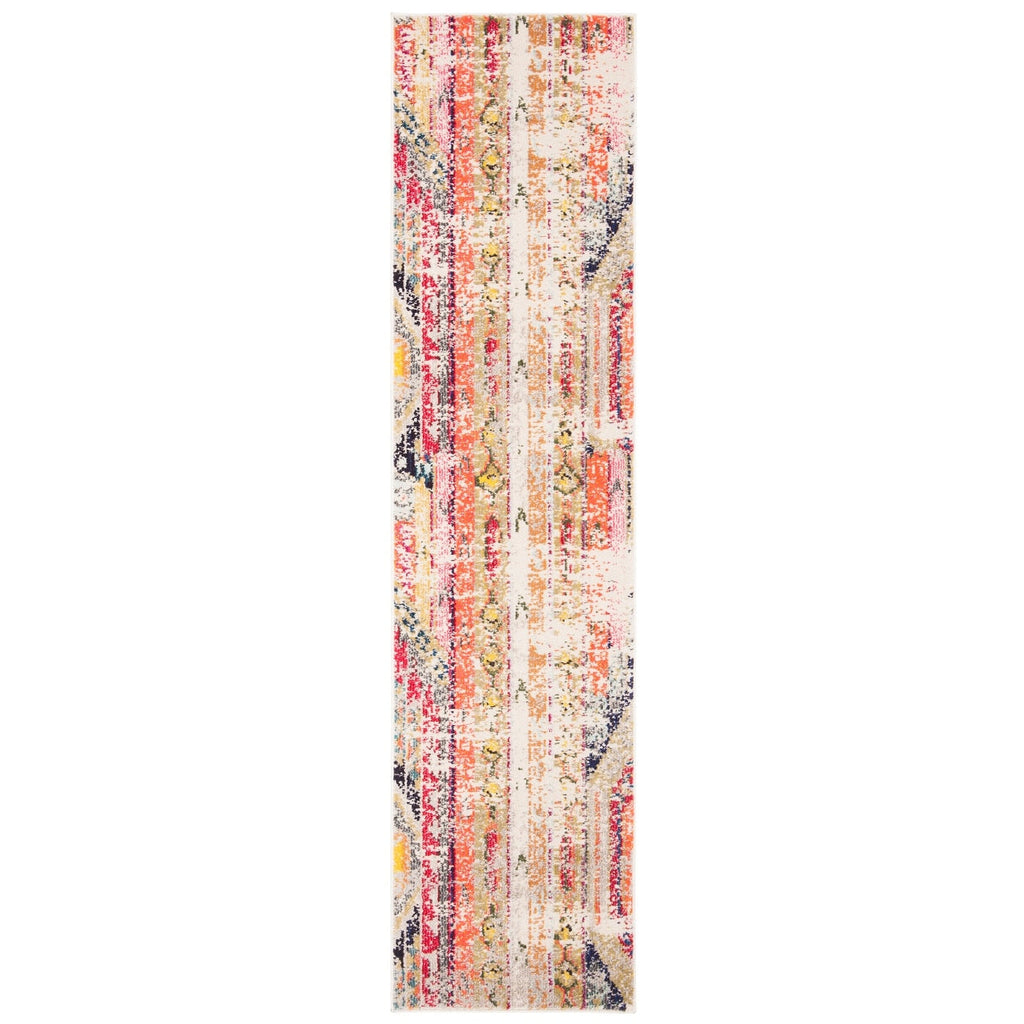 SAFAVIEH, Madison Sonya Abstract Boho Distressed Rug