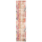 SAFAVIEH, Madison Sonya Abstract Boho Distressed Rug